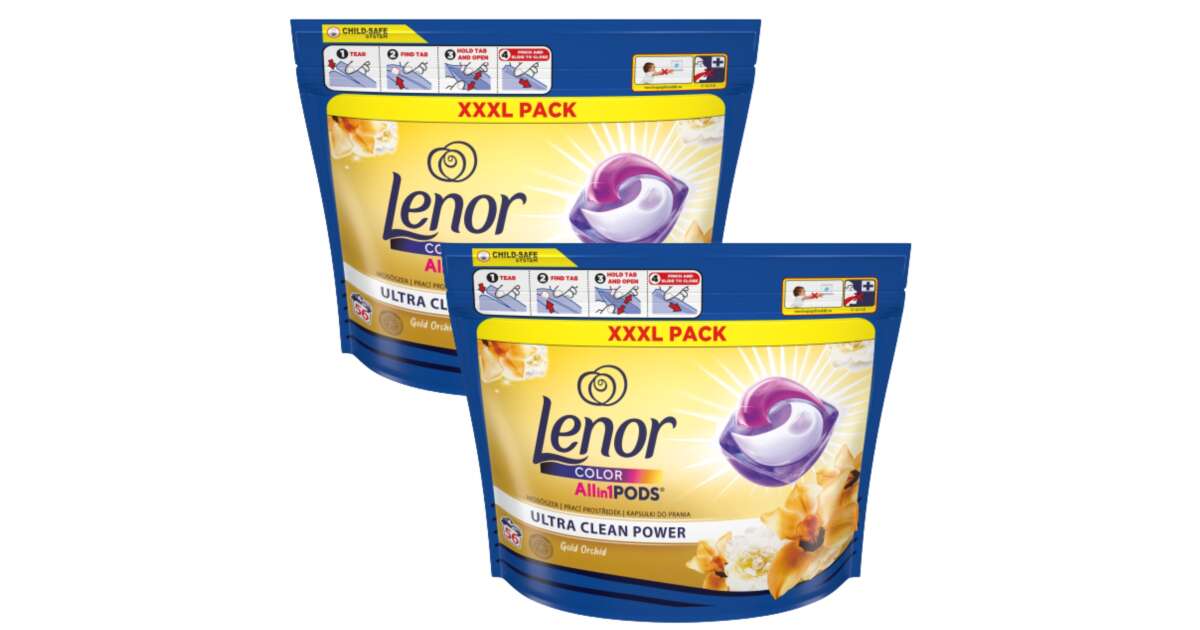 Lenor Allin1 PODS Gold Orchid Waschkapsel fr 112 Waschgnge | Pepita.com