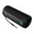 LAMAX Sounder2 Bluetooth speaker, black, side view, with carrying strap
