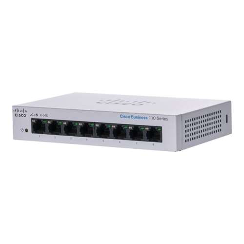 Cisco Business 110 - 8-портов Gigabit Ethernet Switch 57928003