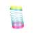 Rainbow Slinky, colorful spring toy for kids, partially stretched