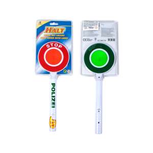 Polizeistop schild mit licht, rot und grün, für kinder, spielzeug - Fahrradlichter