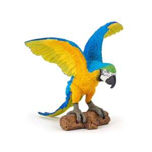 Papo kék arapapagáj figura 50235, élethű papagáj játék - Papo Figura