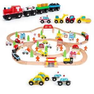 Zestaw torów Pepita Train 100szt