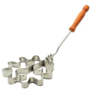 Rózsafánk sütő rozsdamentes+fa