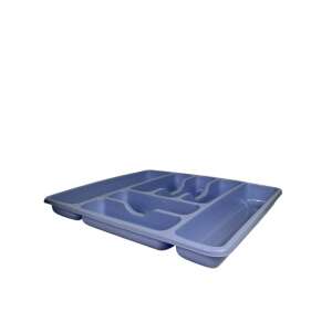 Evőeszköztartó - 7 Rekeszes - 44x39cm - Türkiz