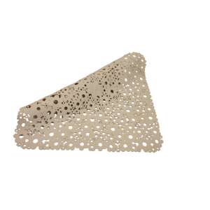 Csúszásgátló zuhanyzóba, 53x53 cm bézs