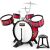 Big Band Children's Drum Kit with Bass Drum and Cymbals