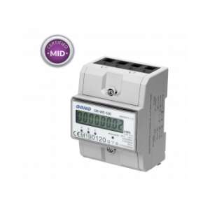 Trofazno brojilo ORNO OR-WE-520, 80A, MID certifikat, 3 faze, 230V, mjerna klasa B, frekvencija impulsa 800 imp/kWh, IP51, siva