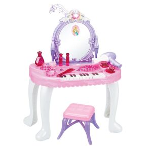 Timeless Tools 2-in-1 Play Makeup Vanity and Piano 131704150 - Vanity Table, Makeup Set, Fragrance