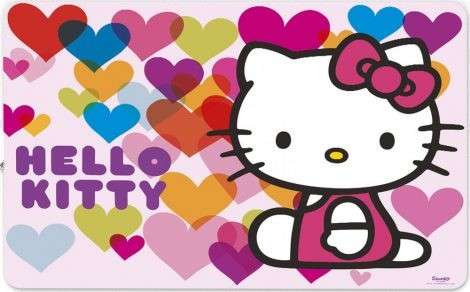 Tányéralátét - Hello Kitty #rózsaszín 30834175