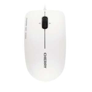 Cherry MC 2000 wired mouse, white, USB, 1600 DPI - Cherry