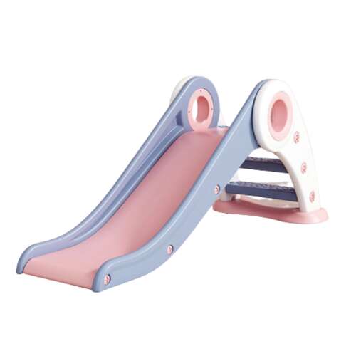Pink and blue indoor outdoor kids slide, 120cm long, Pepita talpas