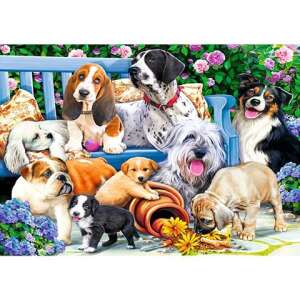 Trefl 1000 Teile Puzzle, Hunde im Park, 68x48cm - Puzzle