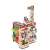Pepita Giant Interactive Supermarket Counter with Shopping Cart, Cash Register and Sound Effects 48pcs