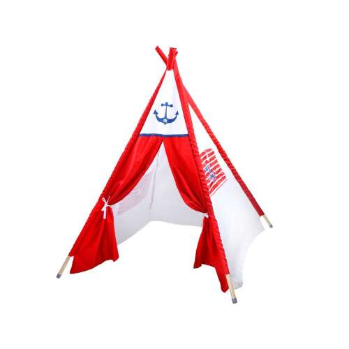 Playhouse Wigwam Tent with Anchor, Multicolored