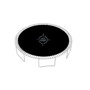 2,4 m trampolínová podložka, 48 háčikov, PP materiál, 244 cm