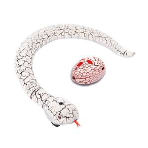Remote control snake toy in white color, Innovation brand, comes with egg shaped remote control - Nonbrand Interactive Kids' Toy
