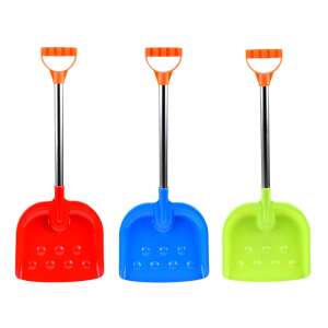 Blue, red and green plastic shovels with orange handles - Inflatable Toy & Beach Toy
