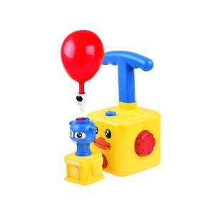 Power Balloon Launcher cu balon roșu și figurină astronaut - Nonbrand Jocuri interactive pentru copii