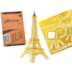 Arany fém Eiffel -torony 3D puzzle 46632872 
