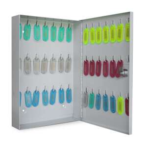 Key cabinet for 42 keys, metal, numbered, with lock, Kulcskirály - Safety
