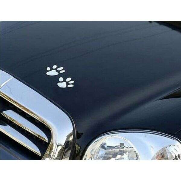 Kutyapata 3D Autómatrica - Ezüst - 2 db