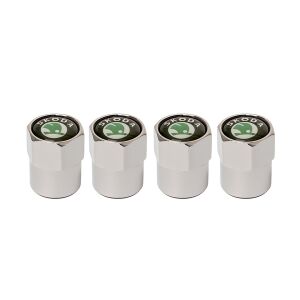 Skoda Autós Szelepsapka - Zöld Logóval 133977586 - Autó szelepsapka