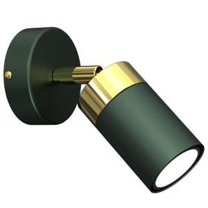 Green and gold wall spotlight, Joker - Lamp & Lighting