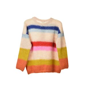 Benetton colorful striped knitted girls' sweater – 100 cm 127398833 - Babies & Toddler