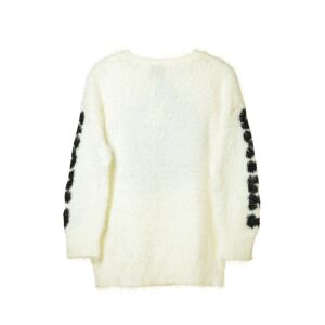 Benetton white, smiley knitted girls' sweater – 120 127398831 - Kids' Sweater & Cardigan