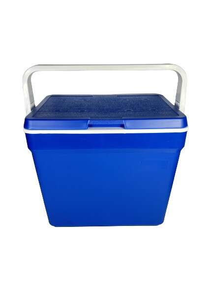 40-litrový modrý chladiaci box