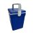 Blue 40L cooler bag with handle