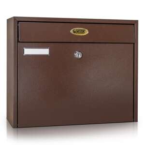 Brown Weatherproof Mailbox 46642931 - Nonbrand Mailbox