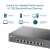 TP-Link TL-SX1008 8-Port 10G Multi-Gigabit Desktop/Rackmount Switch with usage examples