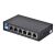 EXTRALINK Euros v2 6 portowy PoE switch 4X 10-100Mbps PoE portowy + 2X uplink portowys 802.3af 60W 58661238