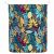 Textile laundry basket, colourful, leaf pattern, 80L toy bin 119994136