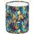 Textile laundry basket, colourful, leaf pattern, 80L toy bin 119994136
