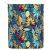 Textile laundry basket, colourful, leaf pattern, 80L toy bin 119994136