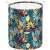 Textile laundry basket, colourful, leaf pattern, 80L toy bin 119994136