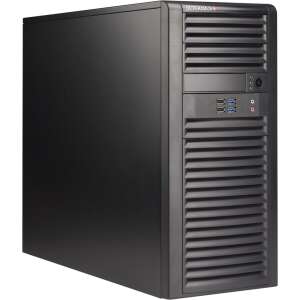 Supermicro CSE-732D4-668B Midi Tower számítógép ház, fekete, 668W - Számítógépház