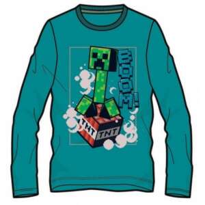 Minecraft Creeper long sleeve t-shirt for boys, green, 8 years - Minecraft