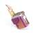 Bucătărie mare de joacă LittleONE by Pepita cu blat și accesorii #purple 47202667}