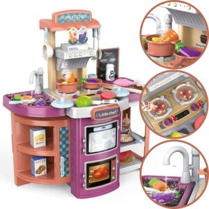 Pepita large play kitchen with counter and accessories #purple