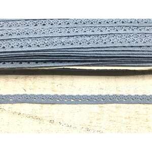 Ódonkék pamut csipke 1cm*2méter