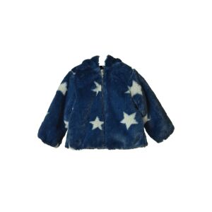 Benetton blue, faux fur girls winter coat – 82 cm 130488858 - Kids' Jacket