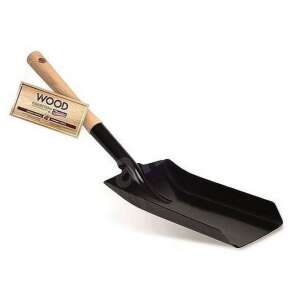 Kandalló lapát fa nyéllel fém