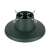 Green plastic Christmas tree stand for up to 2.1m tall trees