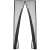 Magnetic door screen, black, 90 x 210 cm
