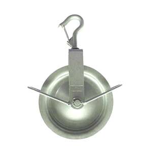 250 mm-es kötélcsiga horoggal, 3317112 - Kötélcsiga