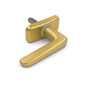 ROTO Eloxált Arany ablak kilincs, ferde nézet - JKH